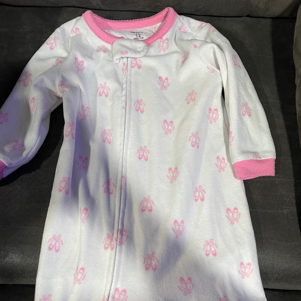 12 Month Carter’s Girl Pajamas